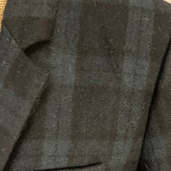 Anthropologie Cartonnier Blue and Green Plaid Blazer Fabulous Look Amazing Feel - Picture 10 of 12